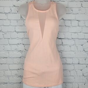 Torrid Size 00 Foxy Mesh Inset Tank